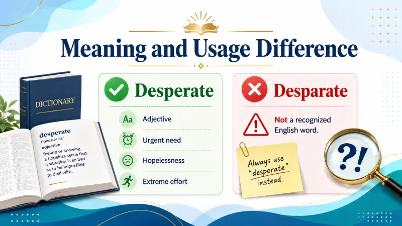 Meaning and Usage Difference