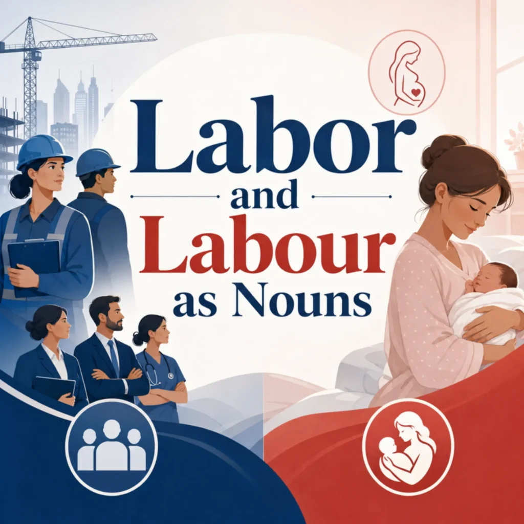 Labor And Labour As Nouns
