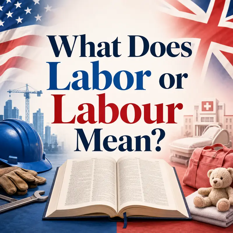 What Does Labor Or Labour Mean?