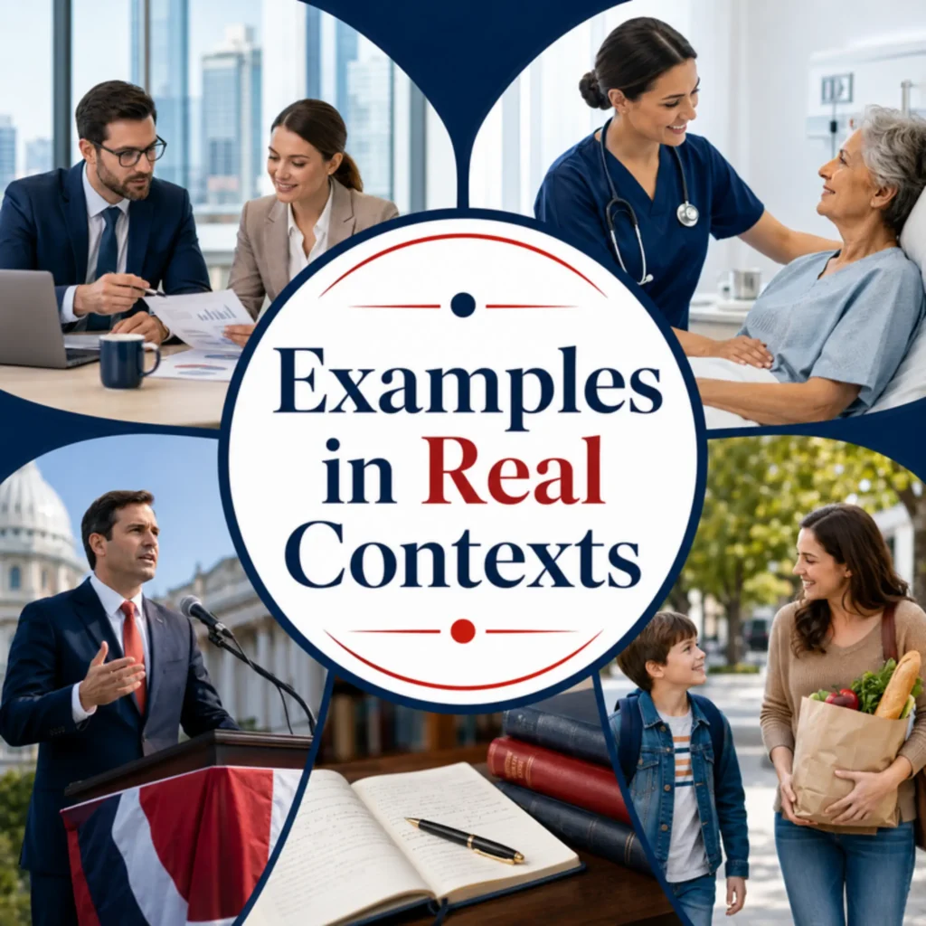 Examples In Real Contexts