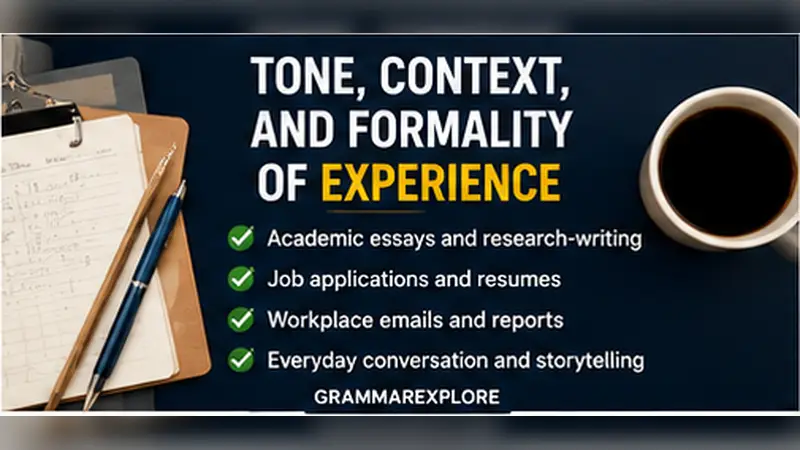 Tone, Context, And Formality