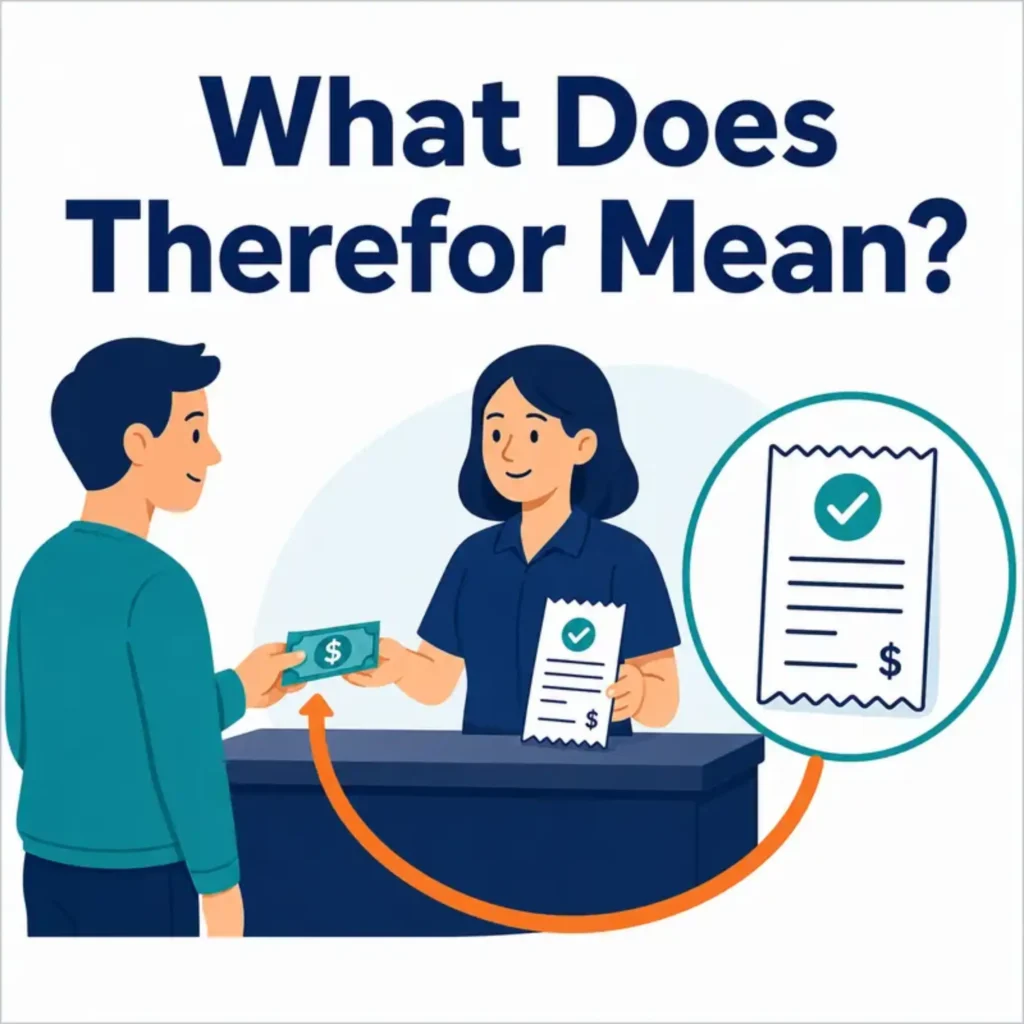 What Does Therefor Mean?