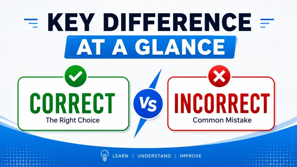 Key Difference at a Glance