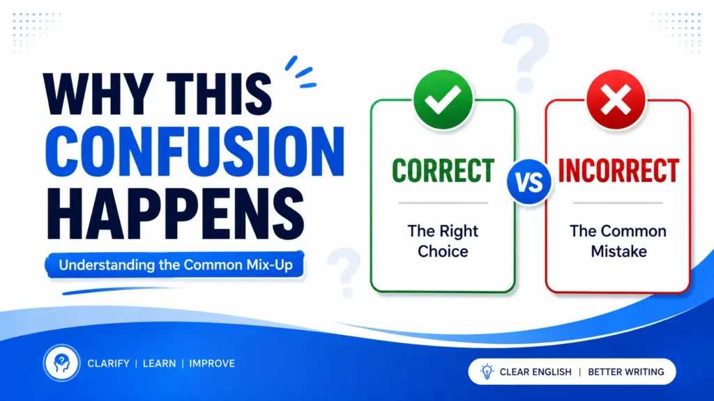 Meaning and Usage Difference