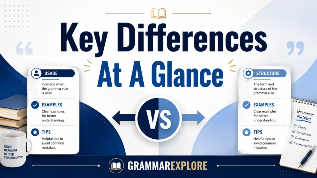 Key Differences At A Glance