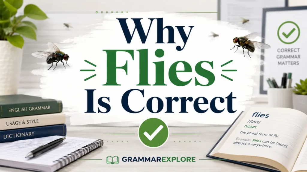 Why Flies Is Correct