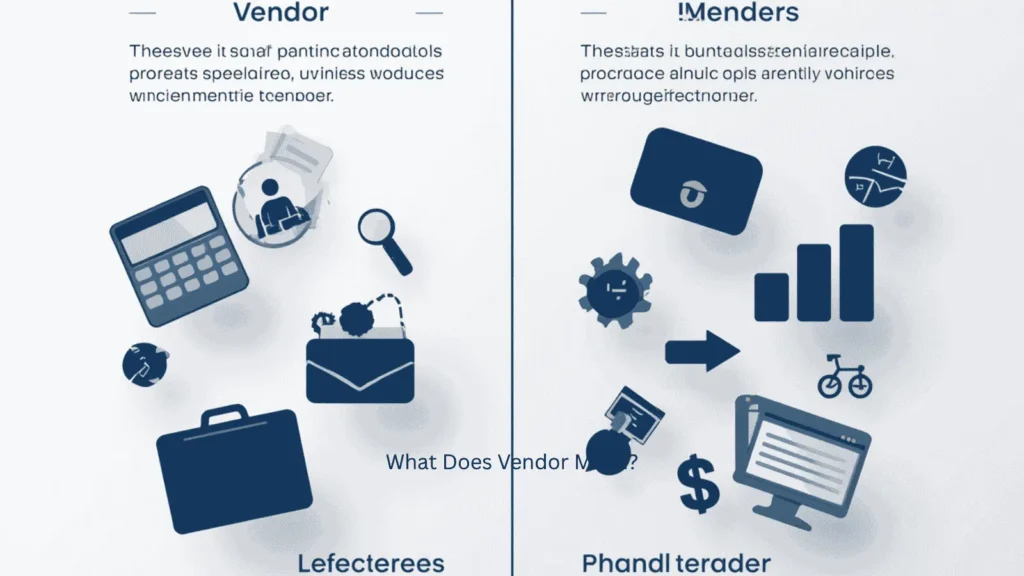 Vendor Vs Vender At A Glance