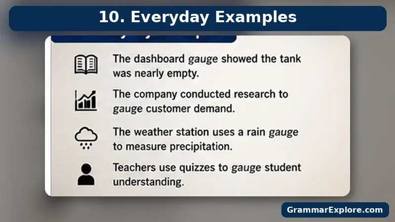 Everyday Examples