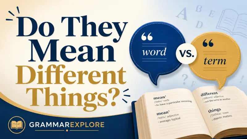 Do They Mean Different Things?