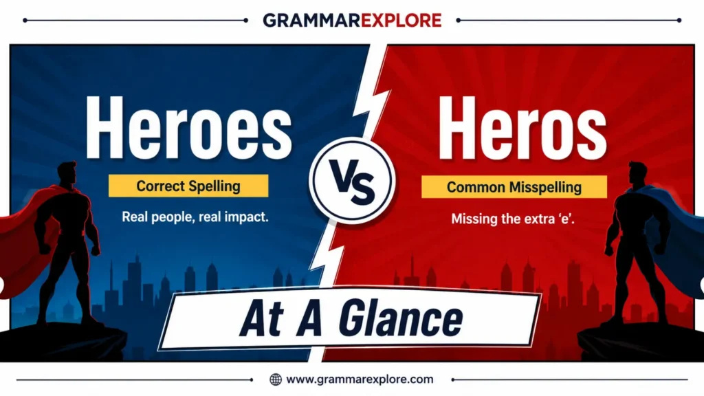 Heroes Vs Heros At A Glance