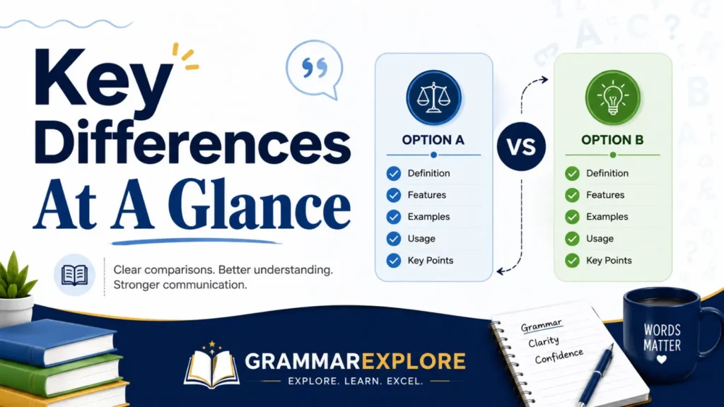 Key Differences At A Glance