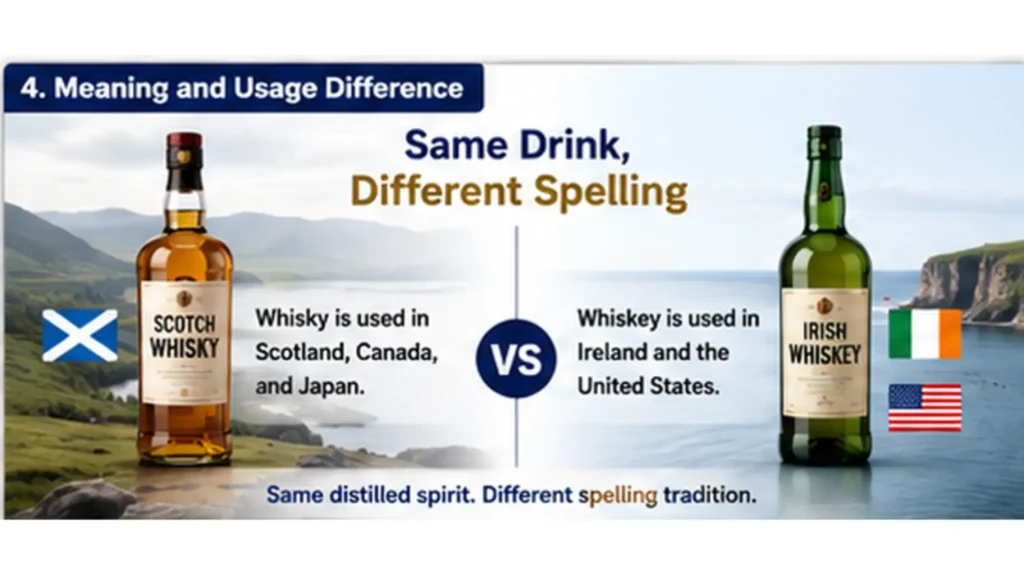 Meaning and usage difference