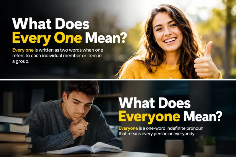 What Does Every One Mean_