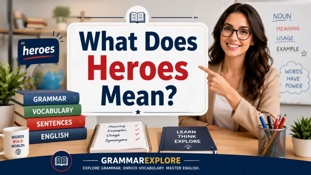 What Does Heroes Mean_