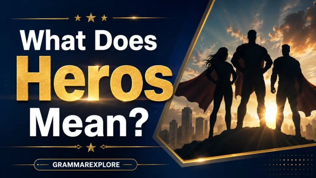 What Does Heros Mean_