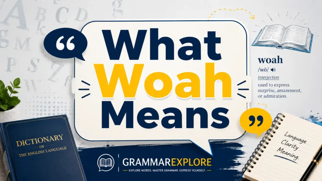 What Woah Means