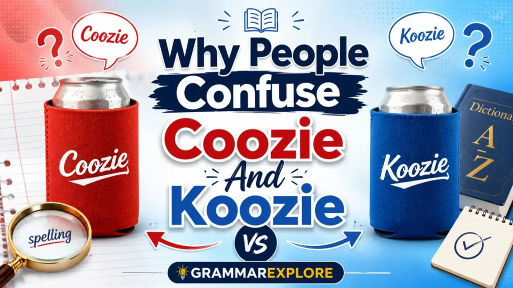 Why People Confuse Coozie And Koozie