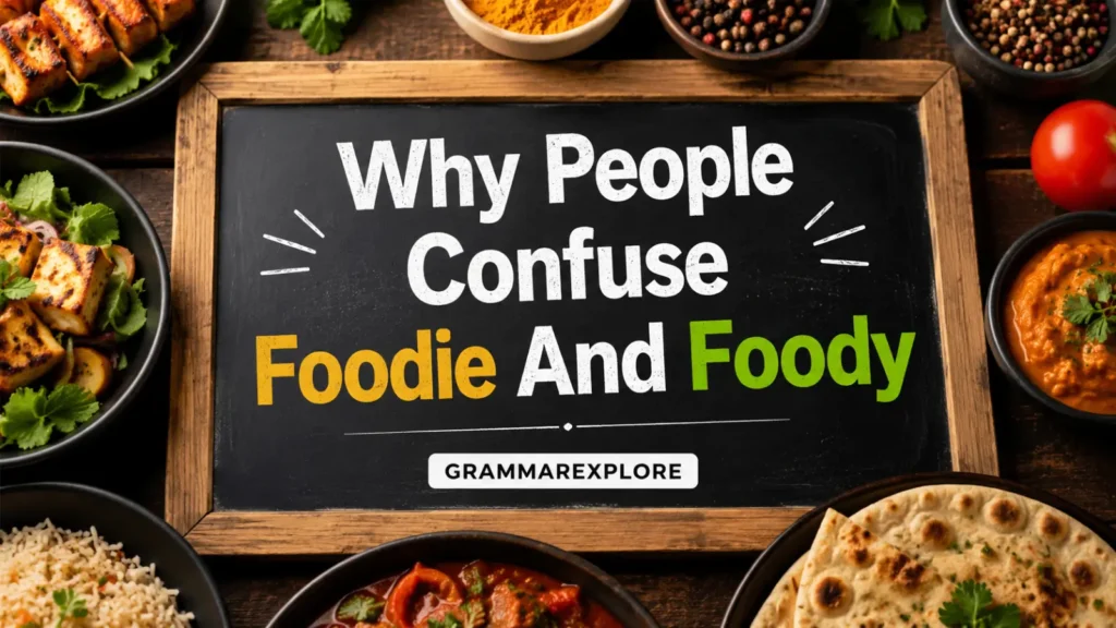 Why People Confuse Foodie And Foody