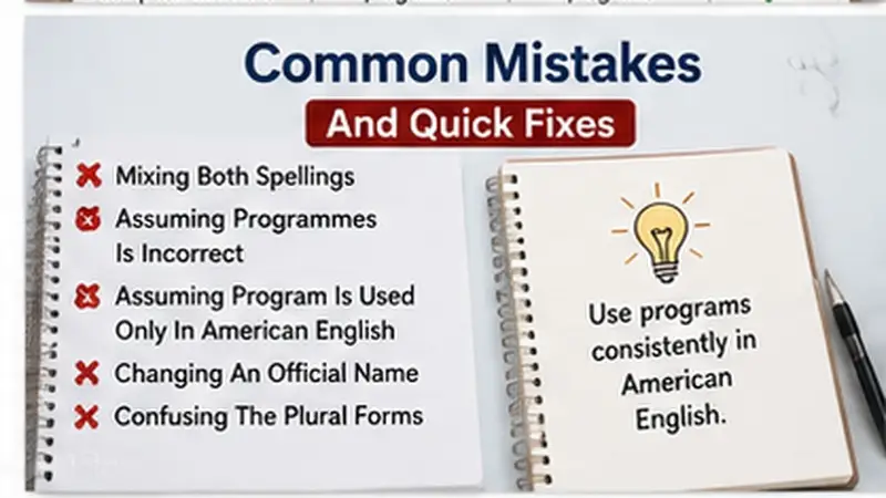 Common Mistakes And Quick Fixes