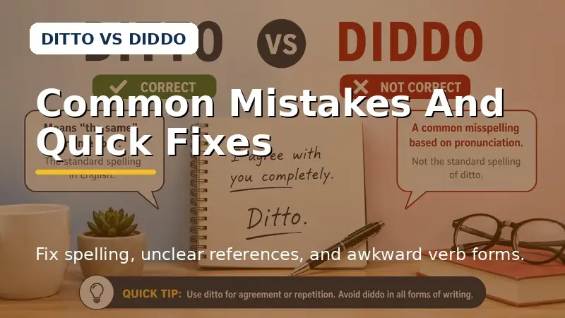 Common Mistakes And Quick Fixes