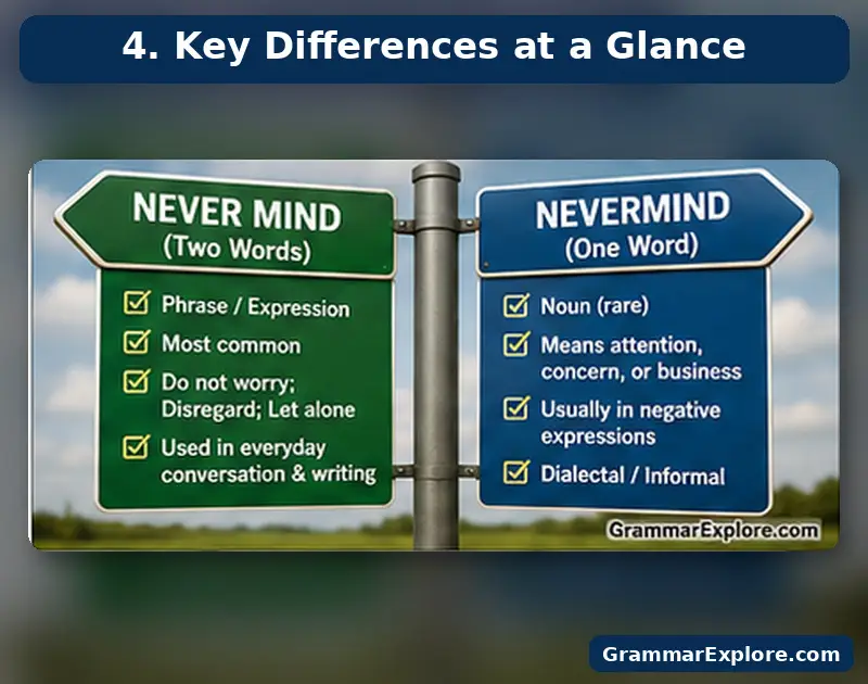 Key Differences at a Glance