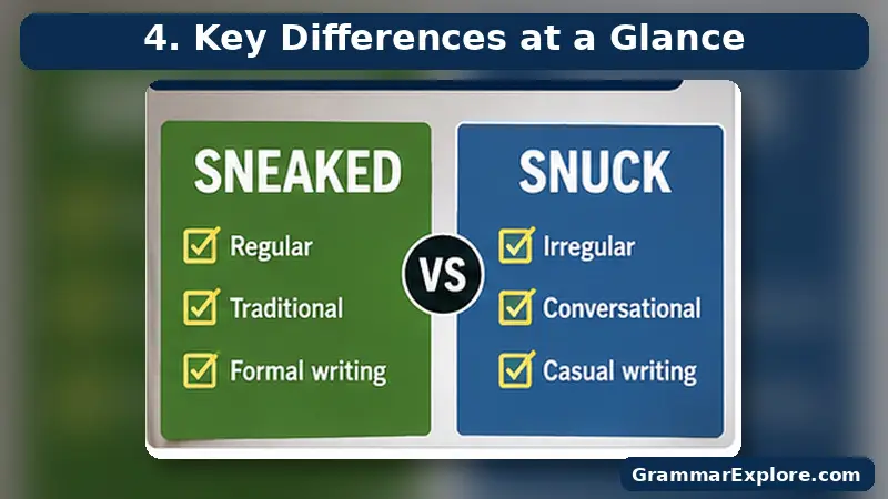 key differences at a glance
