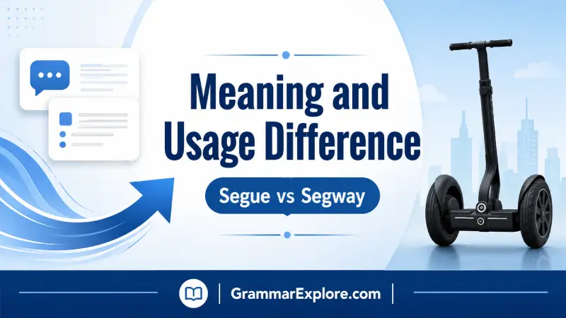 meaning and usage difference