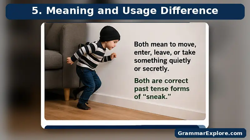 meaning and usage difference