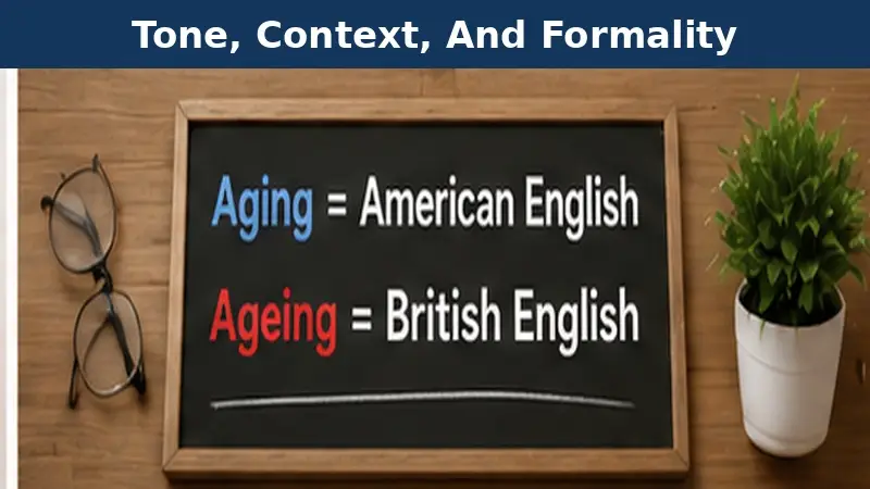 Tone, Context, And Formality