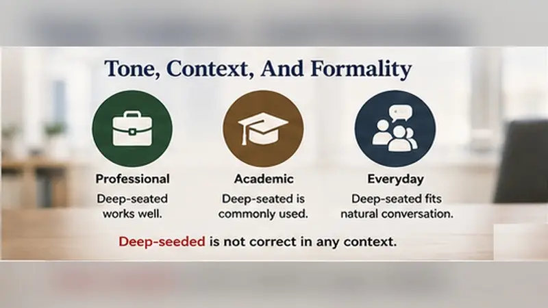 What Does Deep-Seeded Mean?