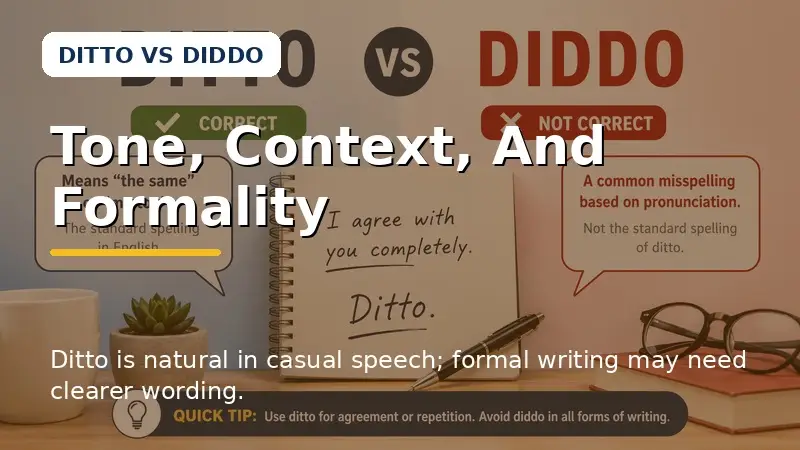 Tone, Context, And Formality