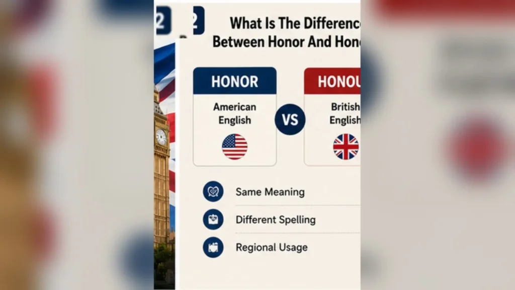 What Is The Difference Between Honor And Honour?