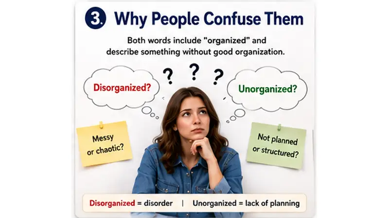why people confuse them