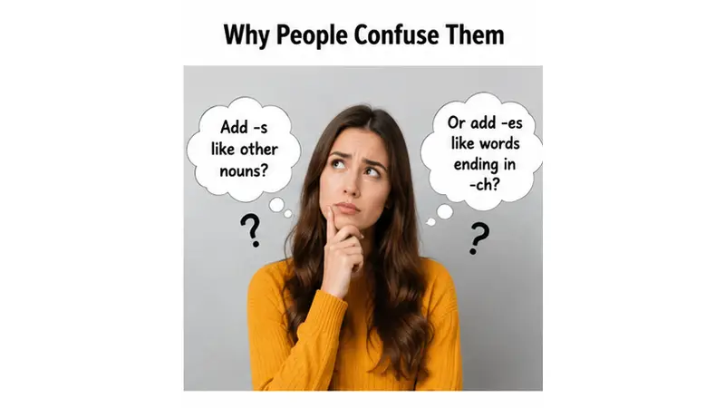 why people confuse them