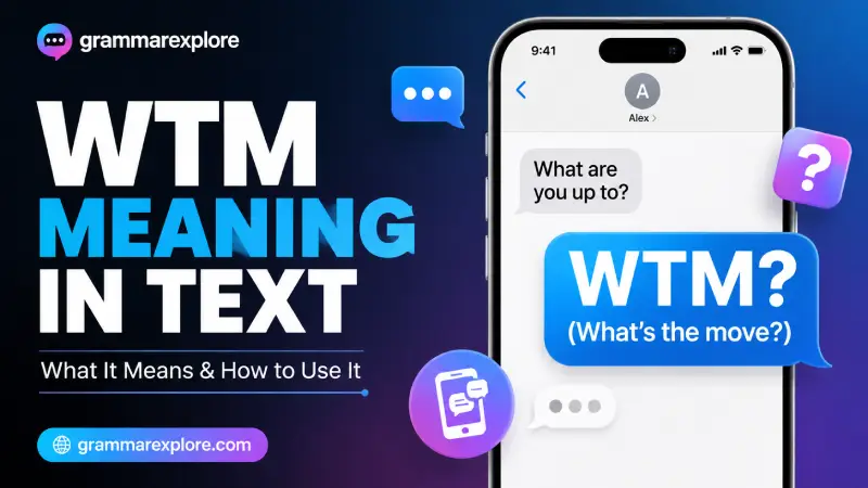 wtm meaning in text