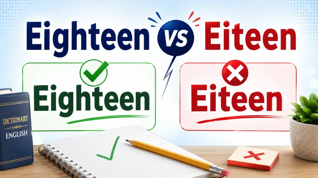 Eighteen vs Eiteen