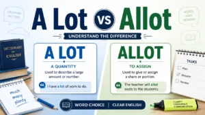 a lot vs allot