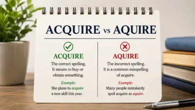 acquire vs aquire
