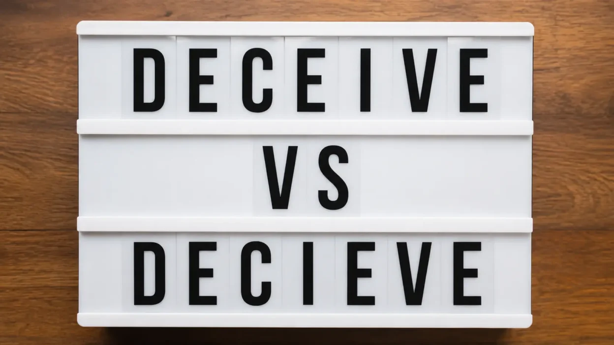 deceive vs decieve