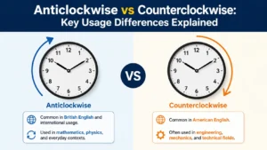 anticlockwise vs counterclockwise
