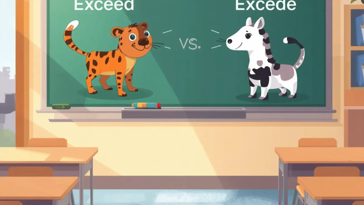 exceed vs excede