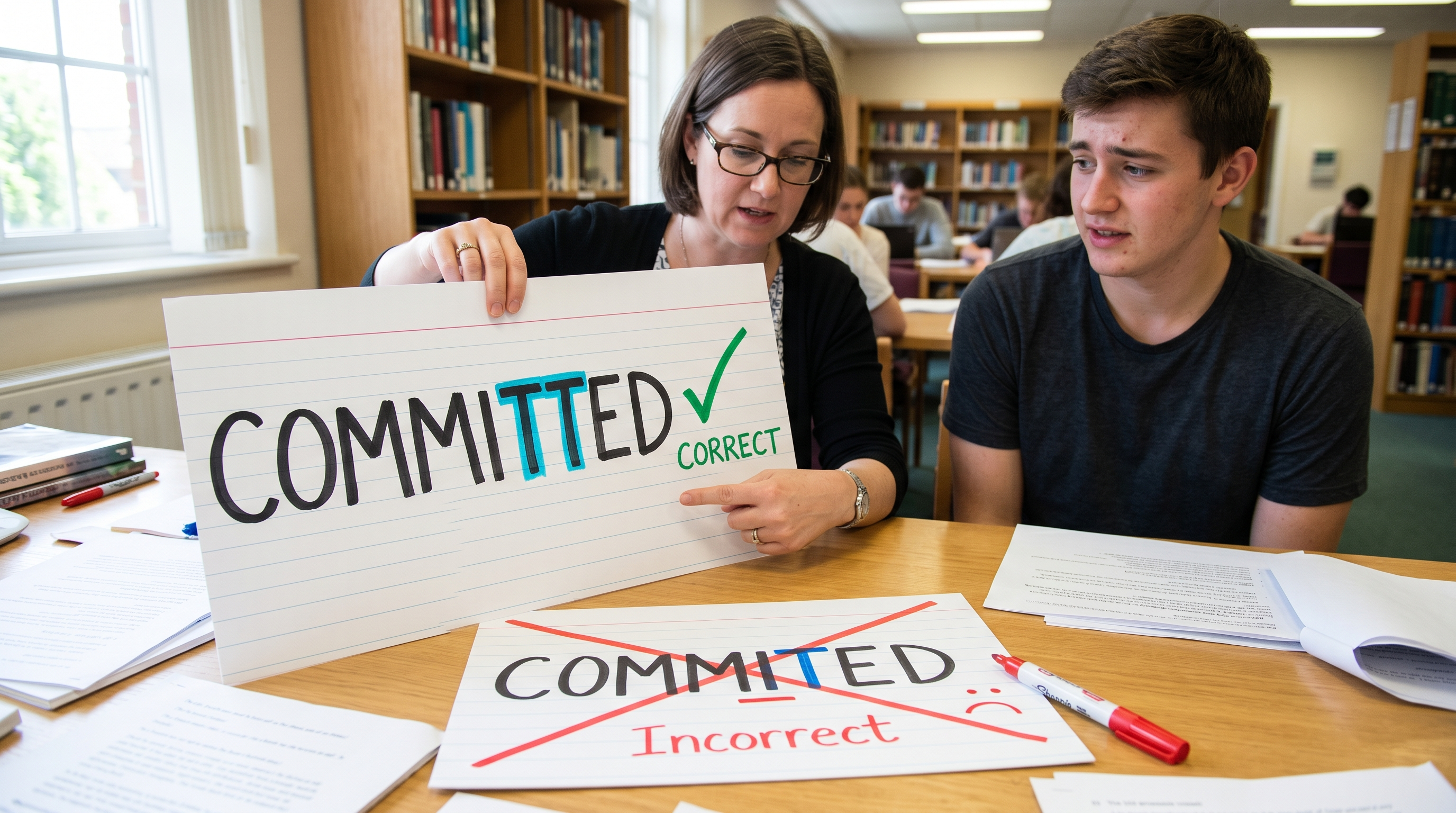 committed vs comited