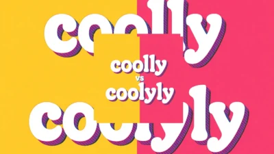 coolly vs cooly