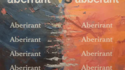 aberrant vs abberant