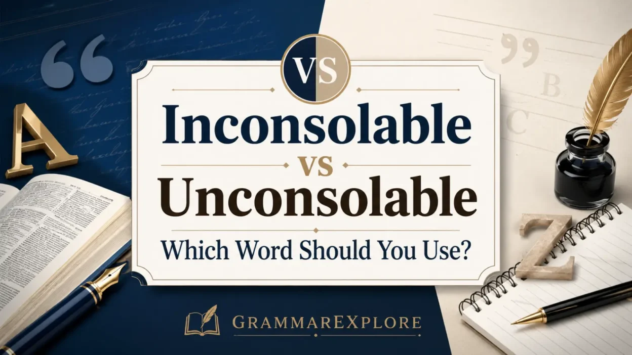 Inconsolable vs Unconsolable_ Which Word Should You Use_