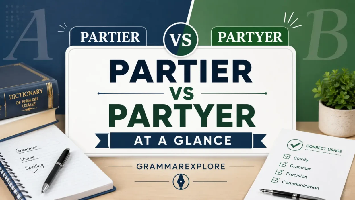 Partier vs Partyer: Which Spelling Should You Use?