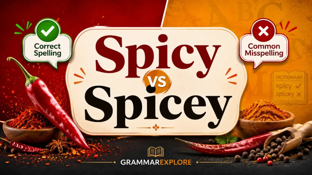 spicy vs spicey