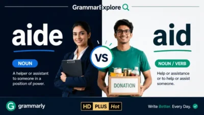 aide vs aid