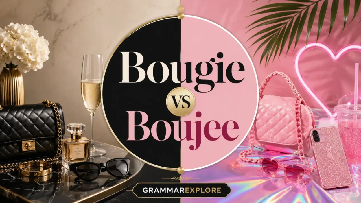 Bougie vs Boujee
