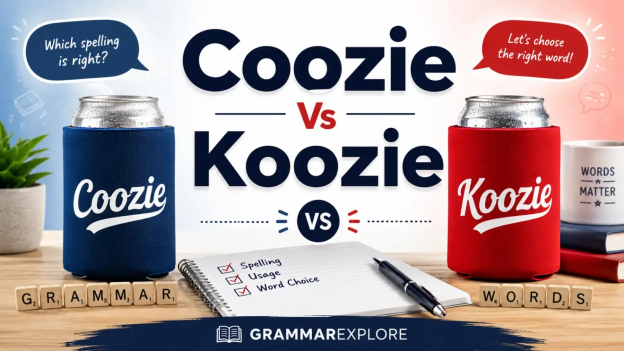 Coozie Vs Koozie